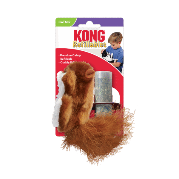Kong Refillables Squirrel Catnip Toy