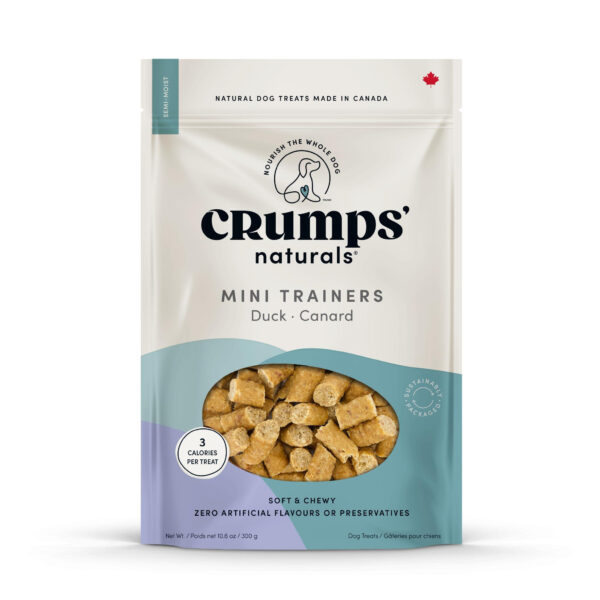 Crumps ' Naturals Mini Trainers Duck (Semi-Moist) 4.7oz