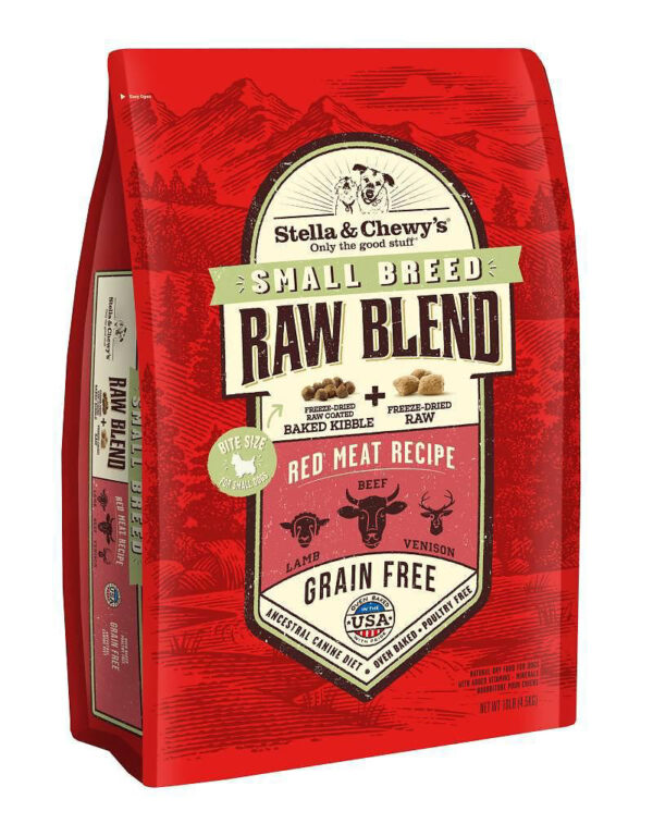 STELLA & CHEWY'S DOG RAW BLEND SMALLBREED RED MEAT 10LB