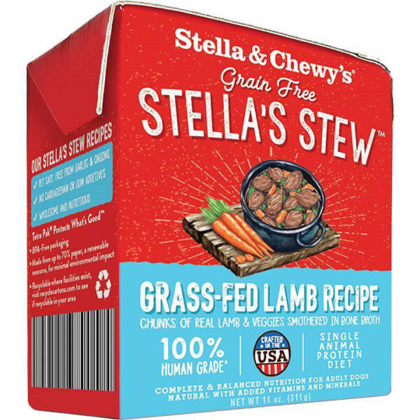 STELLA & CHEWY'S DOG STEW GRASSFED LAMB 11OZ