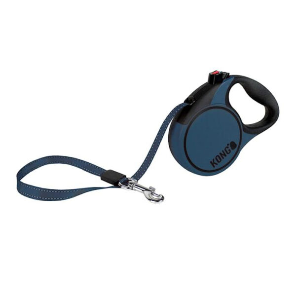 KONG Terrain Retractable Dog Leash, X-Small, Blue