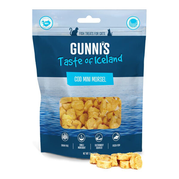 Gunnis Taste of Iceland CAT COD RECIPE MINI MORSELS 1.5 oz