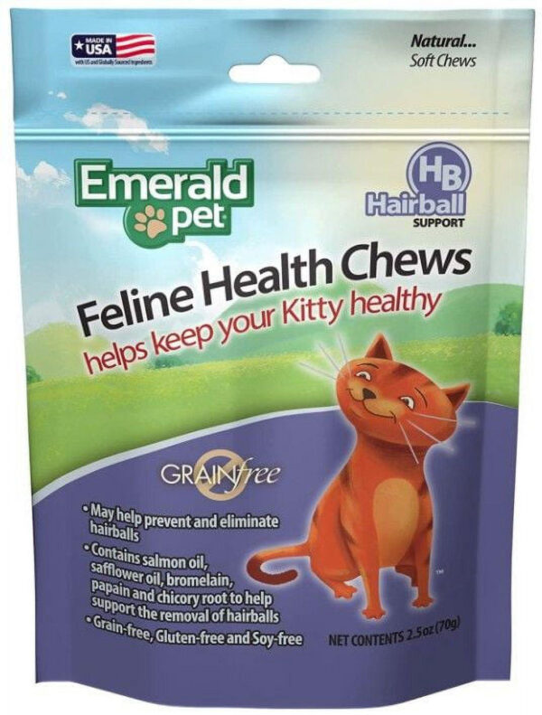 Emerald Pet 2.5oz Feline Hairball Support