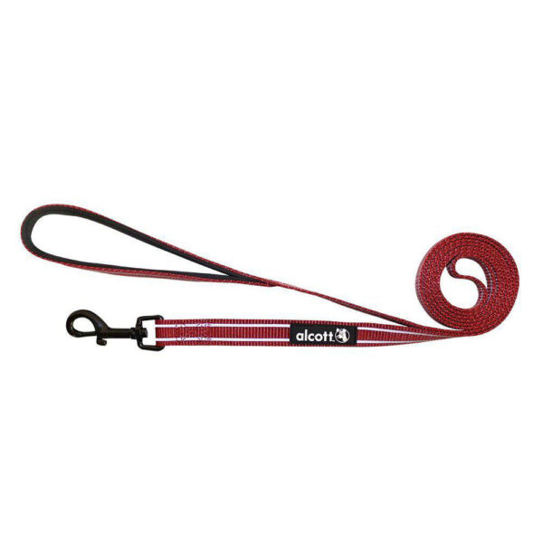 Alcott Flexi Essentials Adventure Pet Leash, Medium, Red