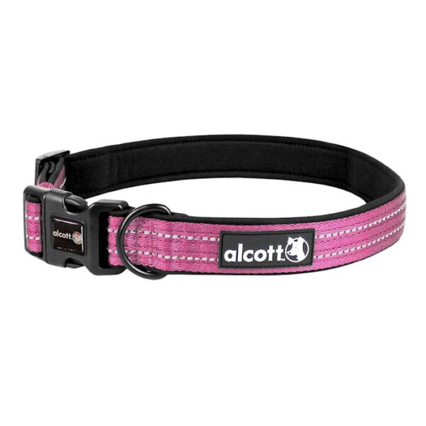 Alcott XL Adventure Dog Collar, Pink