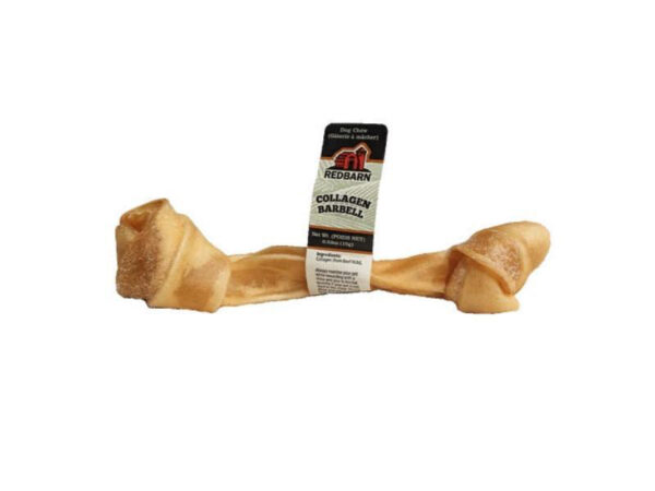 Red Barn Pet Products Collagen Barbell Dog Treat
