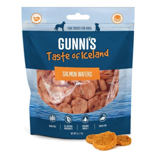 Gunni's Wafer Salmon Dog Treat 5 oz