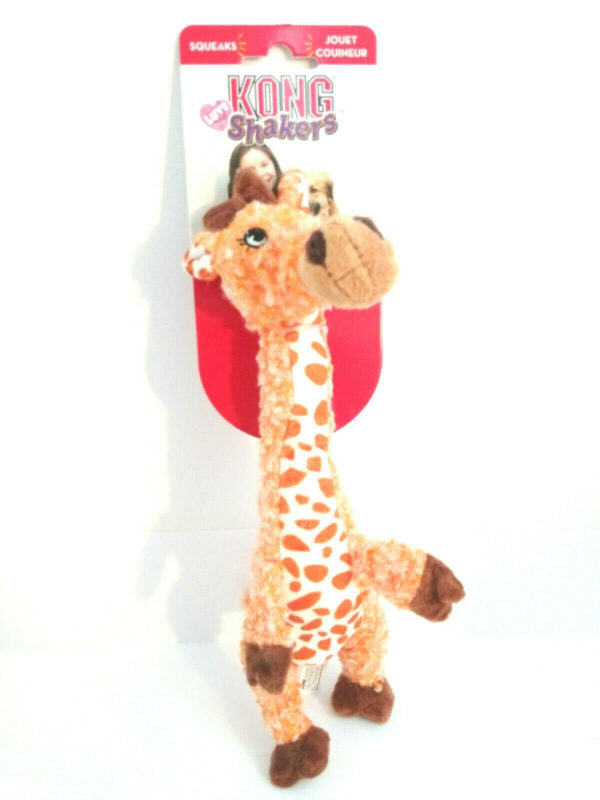 Kong Shakers Giraffe Dog Toy Small