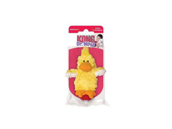 KONG Small Dr. Noyz Duck Plush  Toy