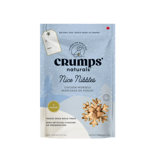 Crumps naturals nice nibbles chicken 4.7oz
