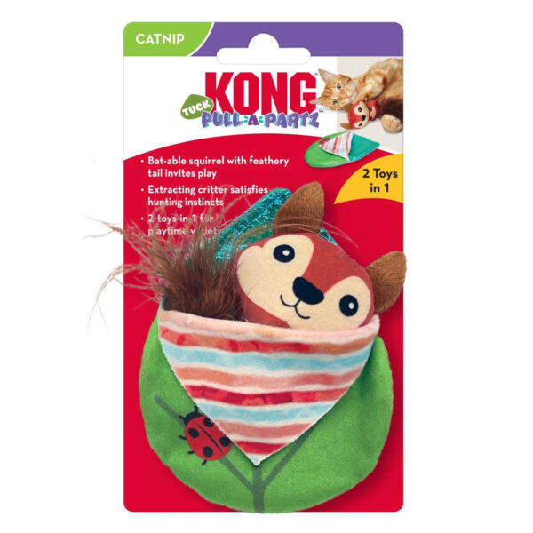 Kong Pull-A-Partz Tuck Catnip Cat Toy