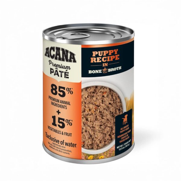 Acana Premium Pate Puppy Recipe with Bone Broth 12.8oz