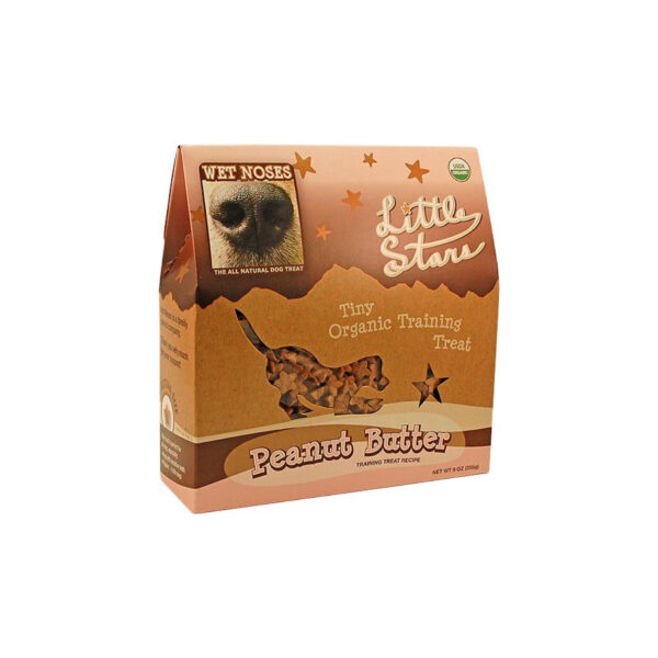 Wet Noses All Natural Dog Treats Stars Peanut Butter Training Treat 9oz