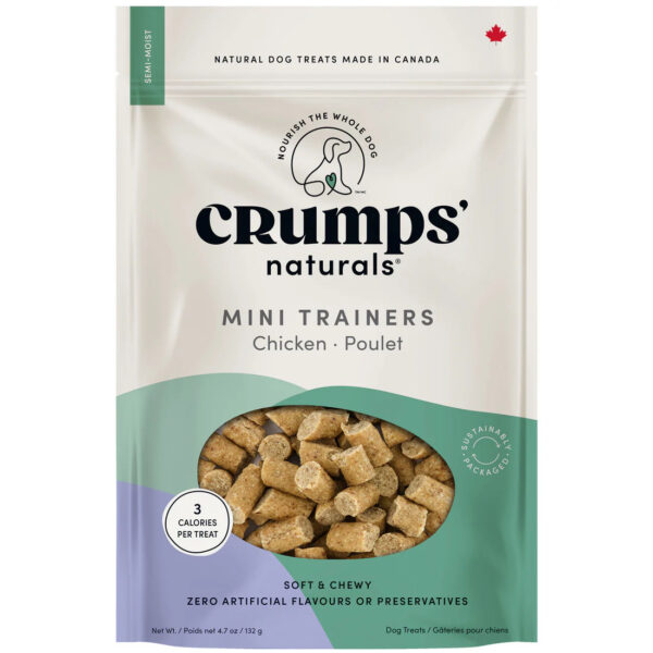 Crumps' Naturals Mini Trainers Chicken Semi Moist Dog Treats