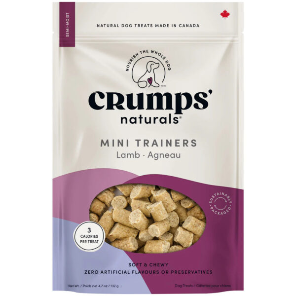 Crumps' Naturals Mini Trainers Lamb (Semi-Moist) 4.7oz