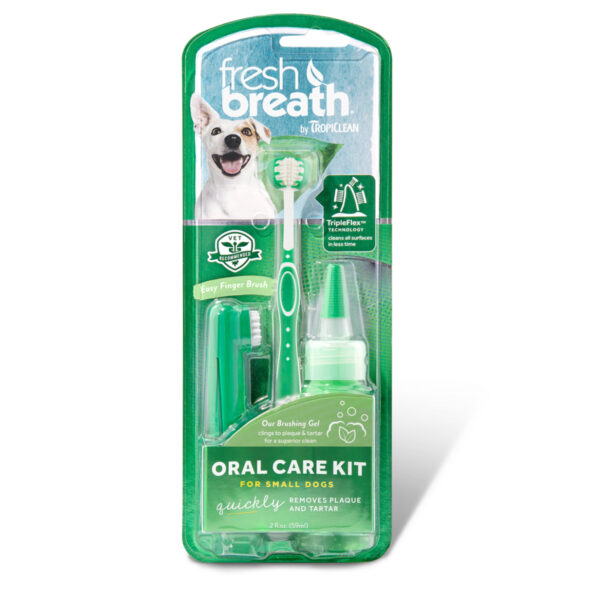 Tropiclean Fresh Breath Oral Care Kit SMALL/MEDIUM Dog