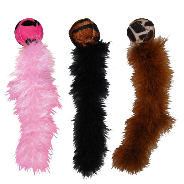 Kong Wild Tails Feather Cat Toy