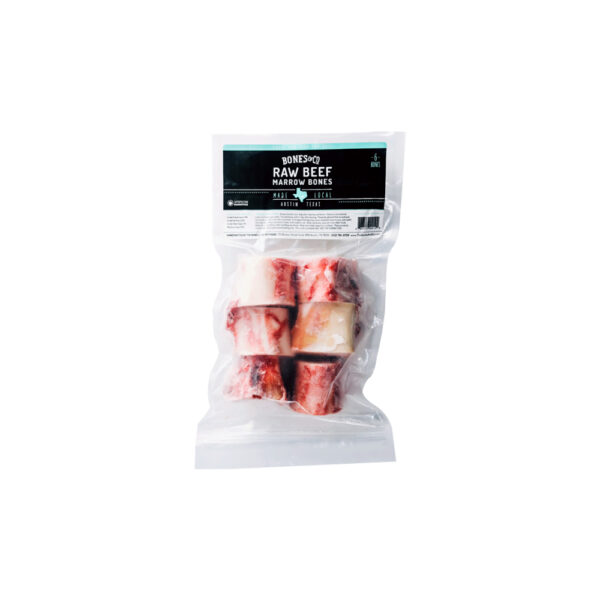 Bones & co 2 raw beef marrow bones 6"